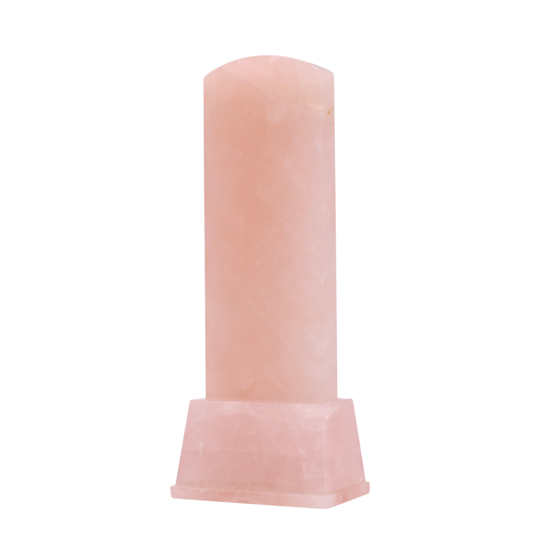 天然石位牌 -kiseki- ローズクォーツ(No.0265)