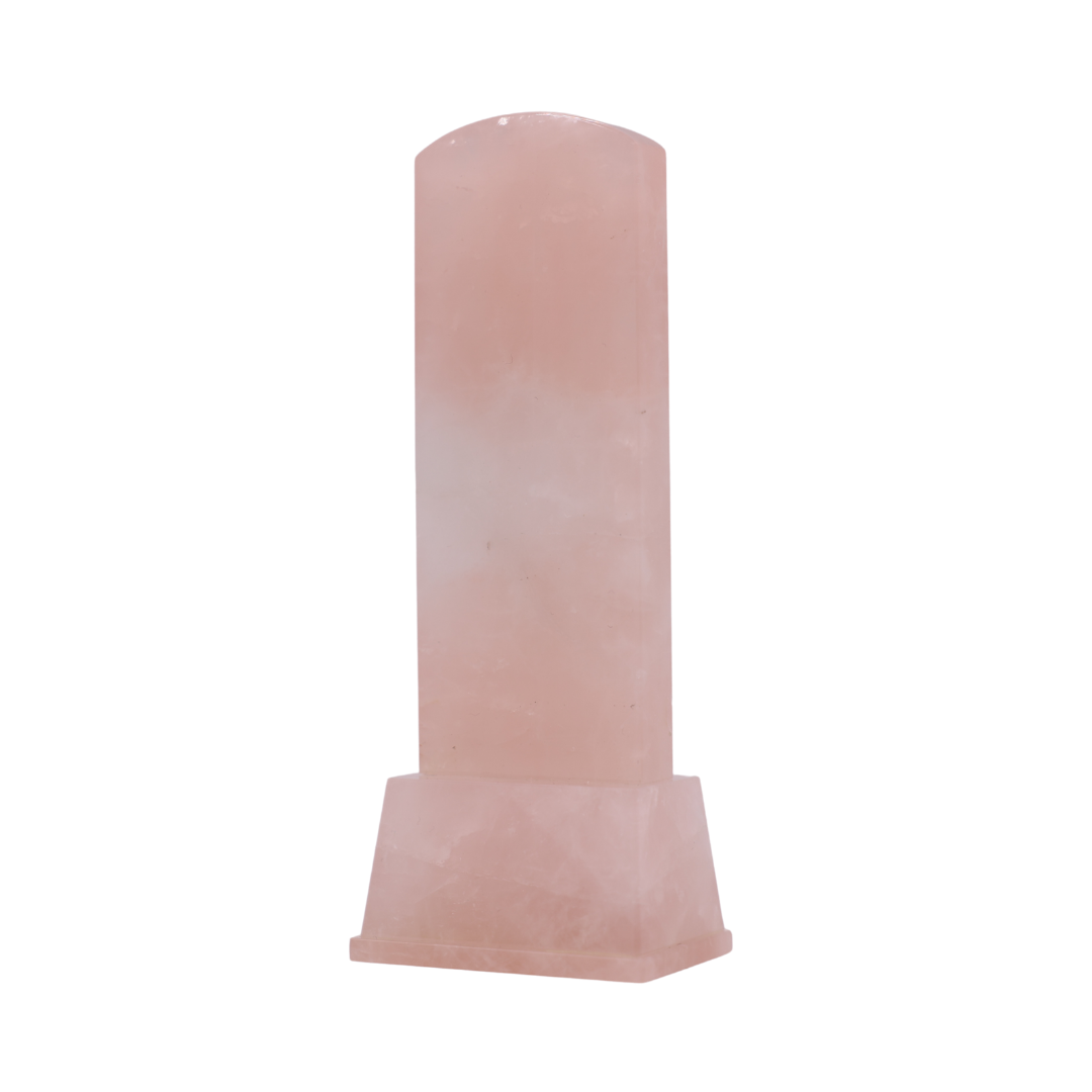 天然石位牌 -kiseki- ローズクォーツ(No.0274)