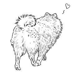 愛犬イメージイラスト