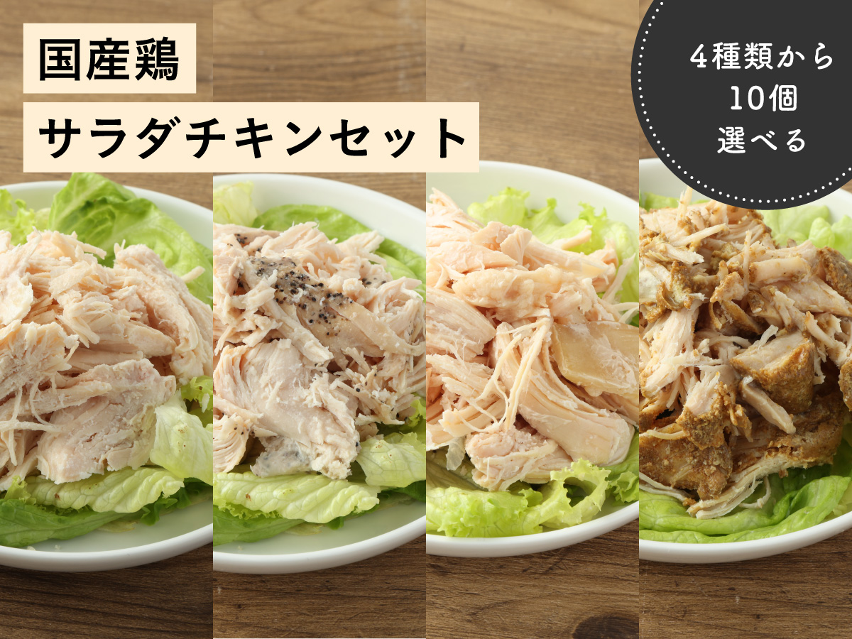 サラダチキン 4種合計10P