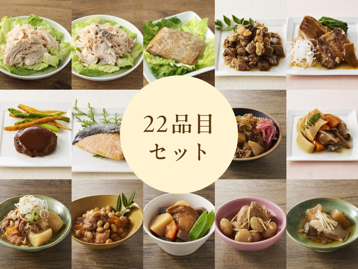 常温備食「うちのや」  うちのやお試しセット２２