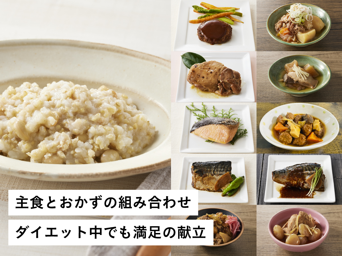 【りくりゅうペア愛用お惣菜】オールマイティライスと煮物おかず 10品セット