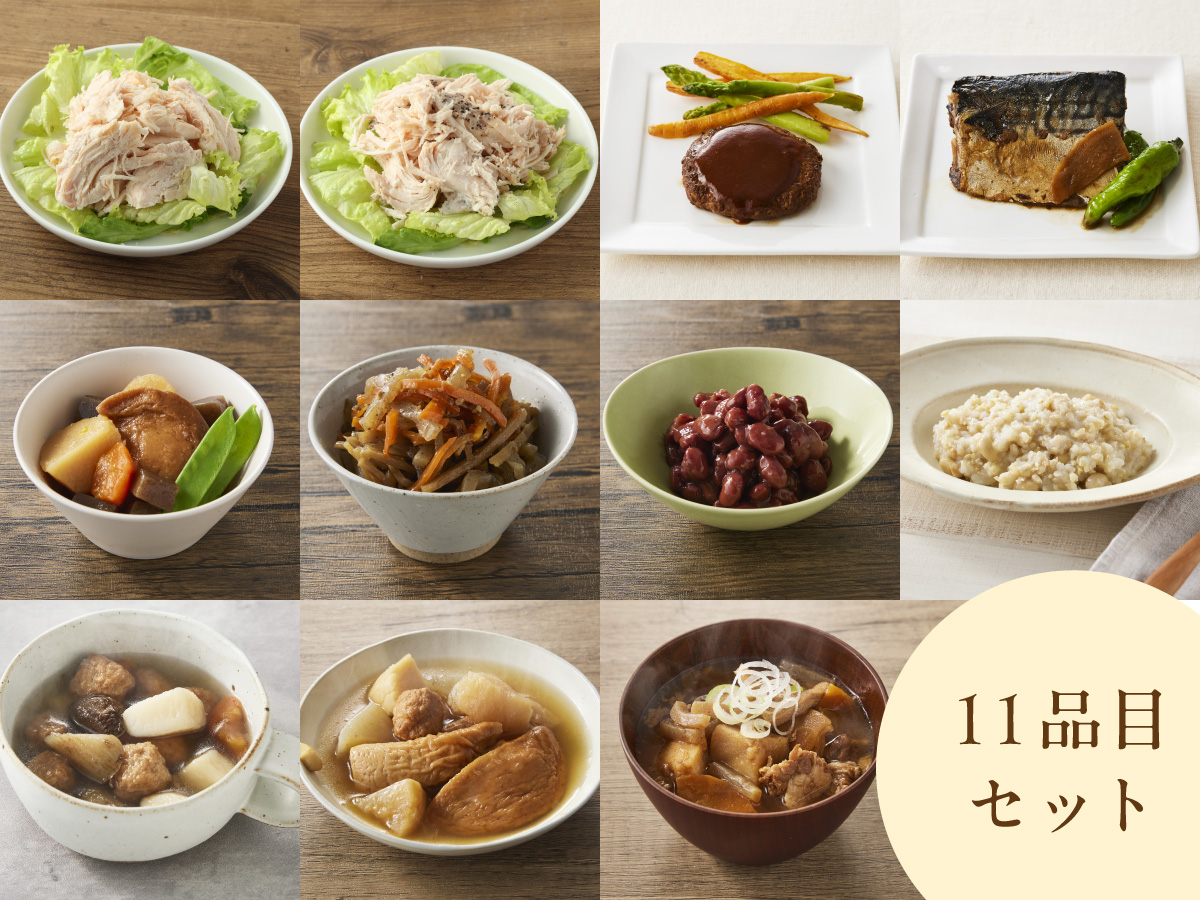 常温備食「うちのや」  うちのやお試しセット１１