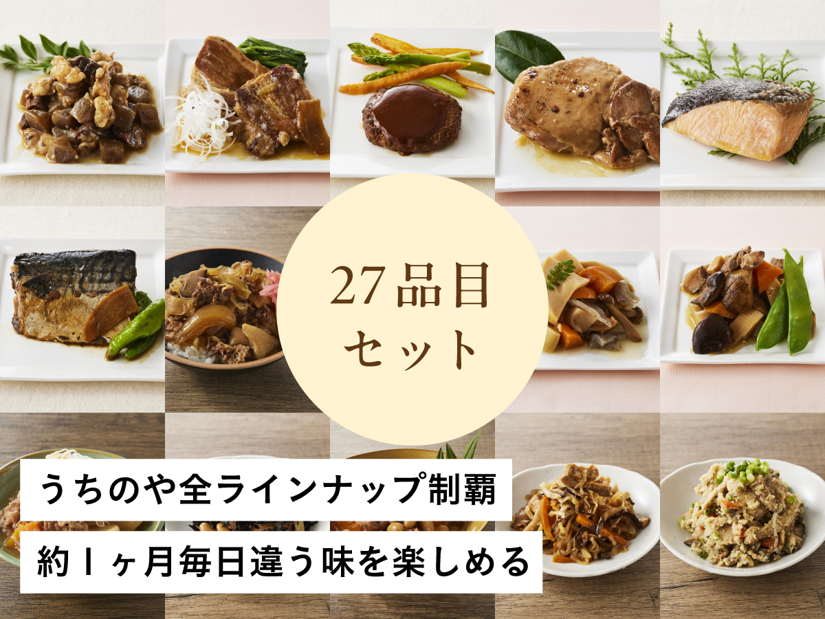 これ1箱で安心 全種おかず27品セット