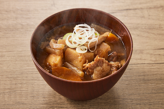 [特製合わせみそ] じゃがいもの豚汁画像