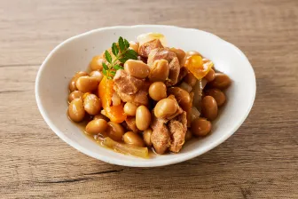 鶏肉と大豆の旨煮