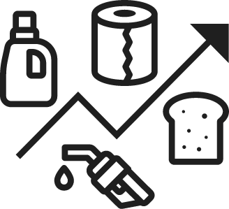 物価高騰アイコン