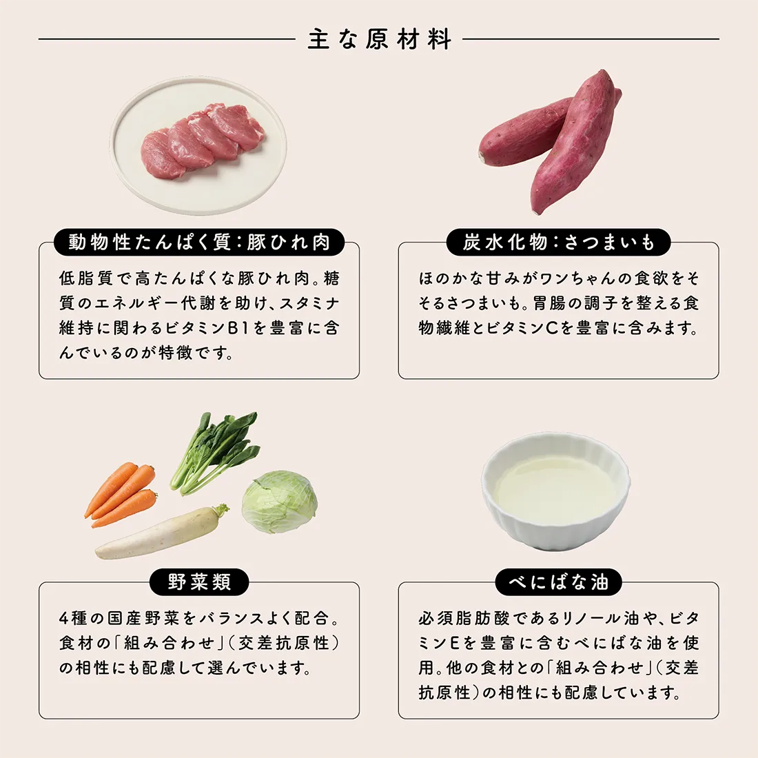 主な原材料