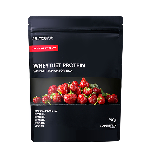 【おトクお届け便】ホエイダイエットプロテイン クリアストロベリー風味