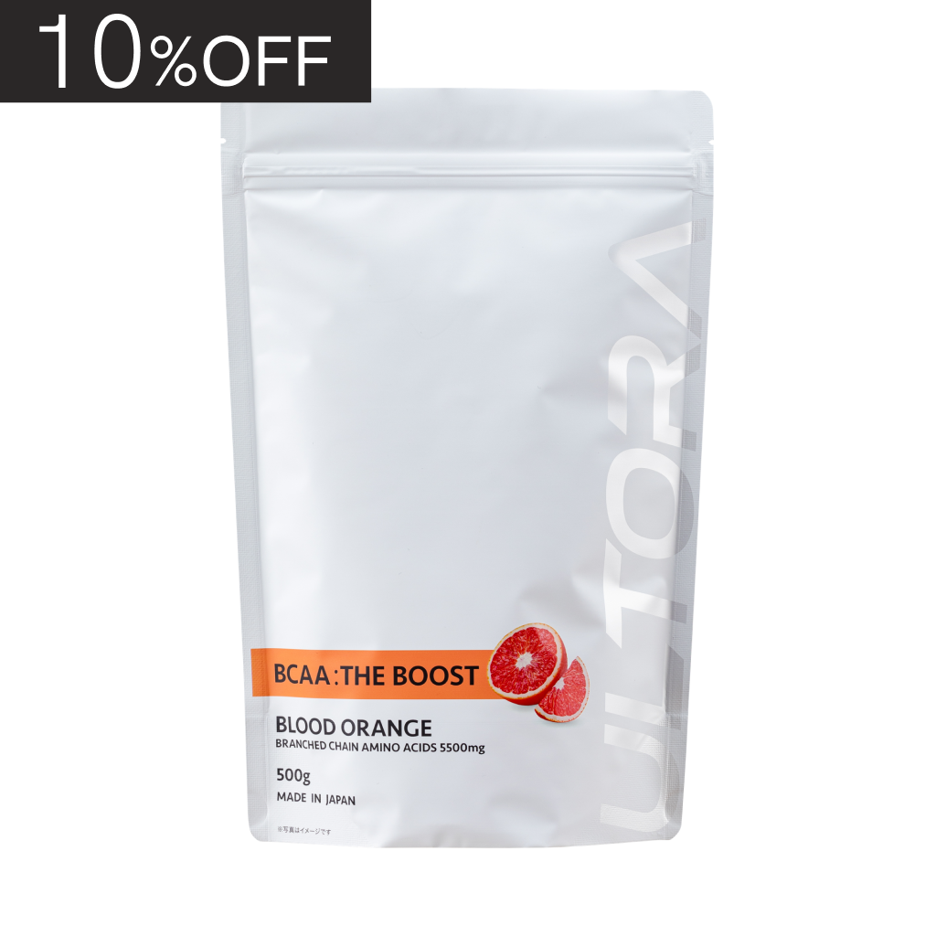 BCAA：ザ・ブースト(500g)　ブラッドオレンジ風味