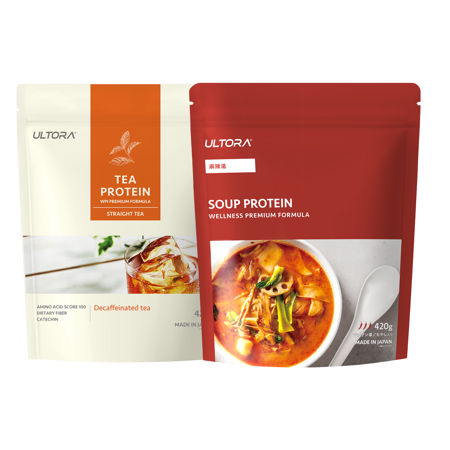 LP【母の日】ティープロテインストレートティー風味+スーププロテイン 麻辣湯風味