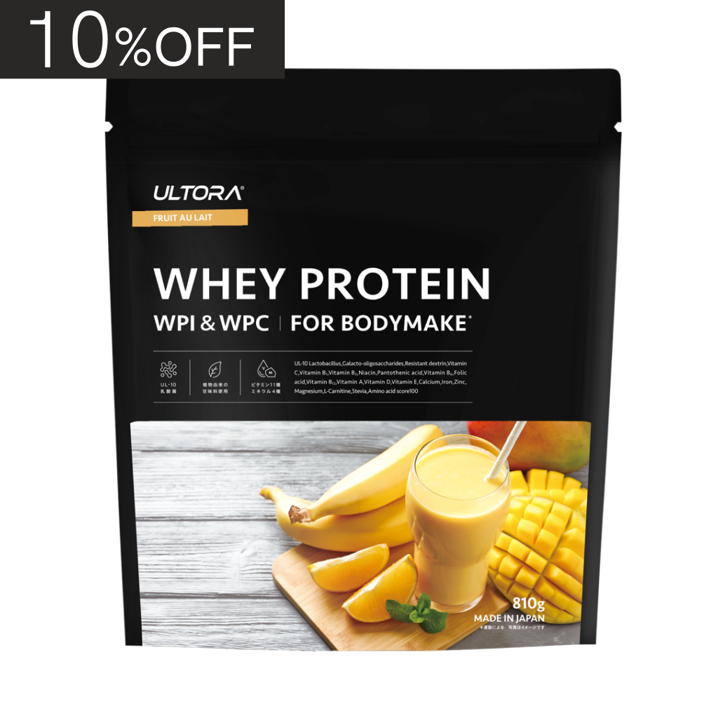 ホエイプロテイン フォー ボディメイク　フルーツオレ風味　810g