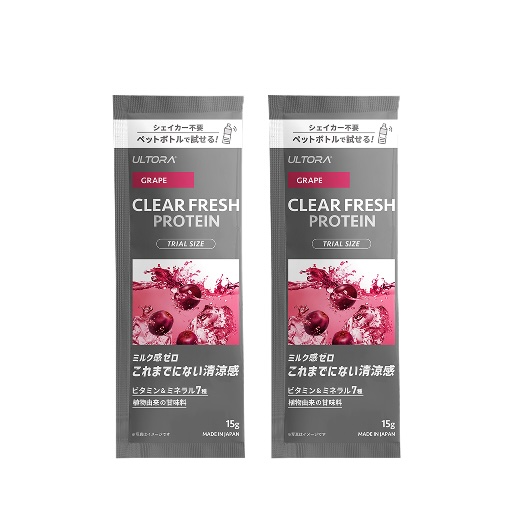 クリアフレッシュプロテイン(15g×2) グレープ風味のサムネイル