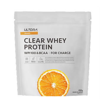 クリアホエイプロテイン フォー チャージ　オレンジ風味　450gのサムネイル