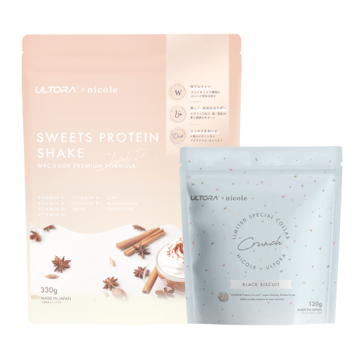 選べるSWEETS PROTEIN SHAKEセット チャイティー風味