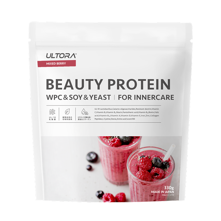 【定期おトク便】ビューティープロテイン フォー インナーケア　ミックスベリー風味　330g