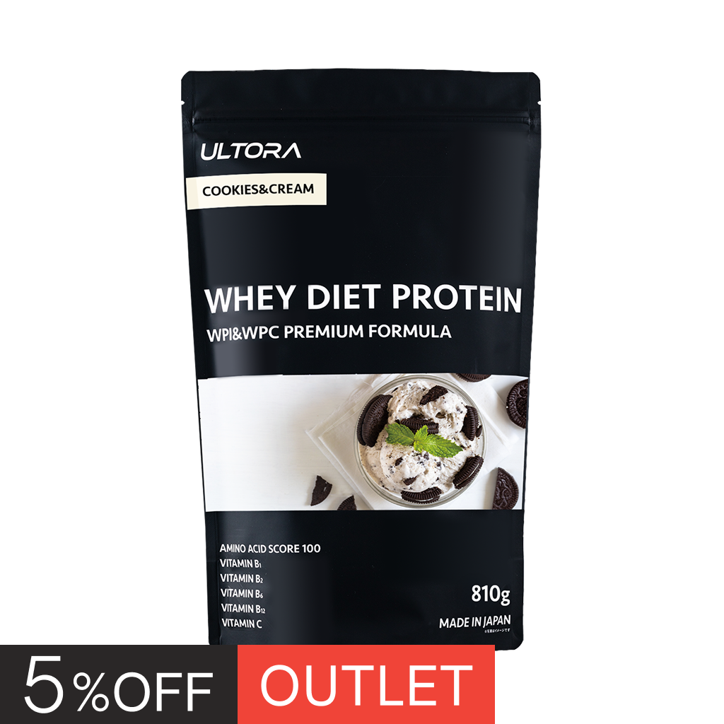 【旧】ホエイダイエットプロテイン クッキー&クリーム風味のサムネイル