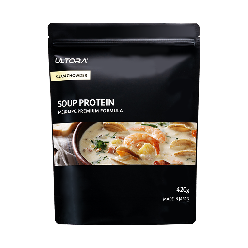 【定期おトク便】スーププロテイン クラムチャウダー風味 420g