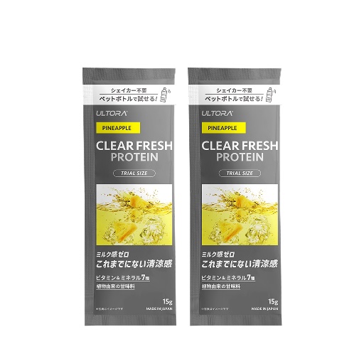 クリアフレッシュプロテイン(15g×2)パイナップル風味のサムネイル