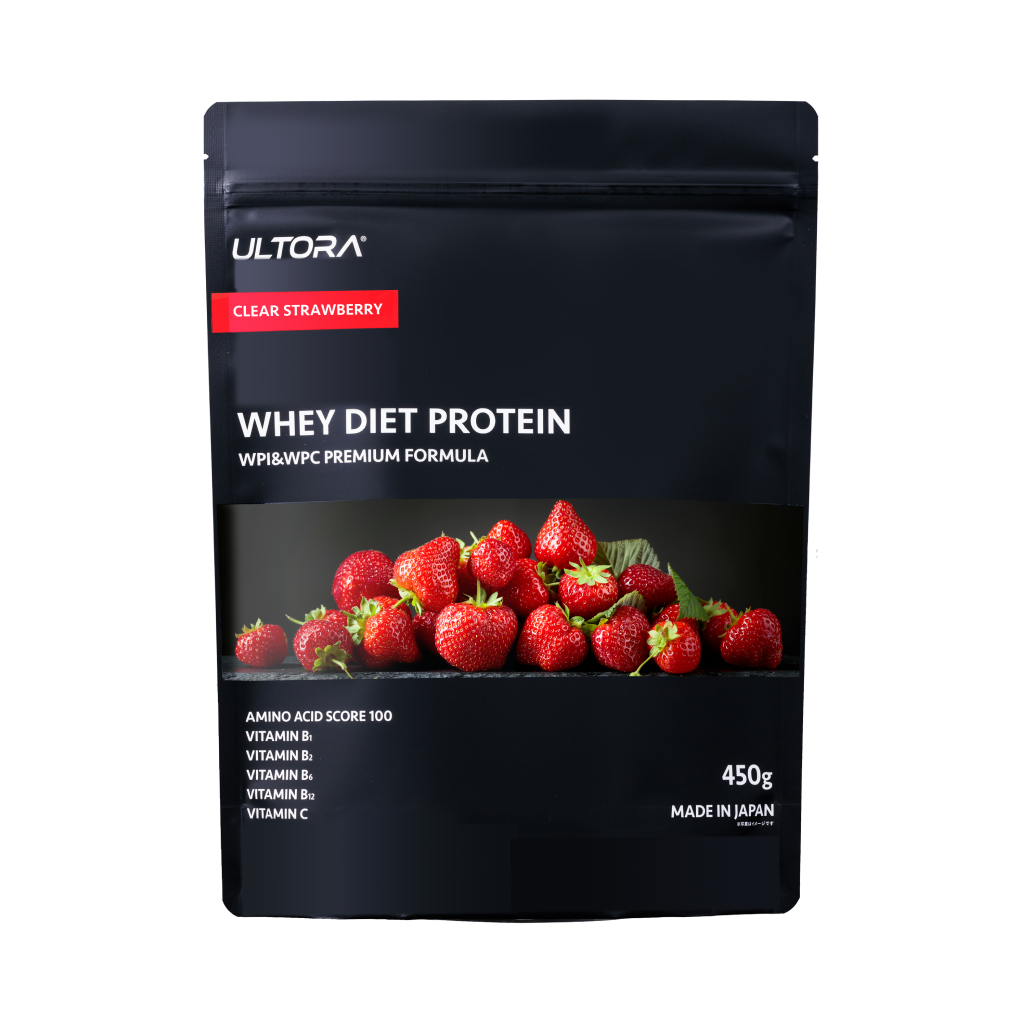 【サンプル品】ホエイダイエットプロテイン 450g  クリアストロベリー風味