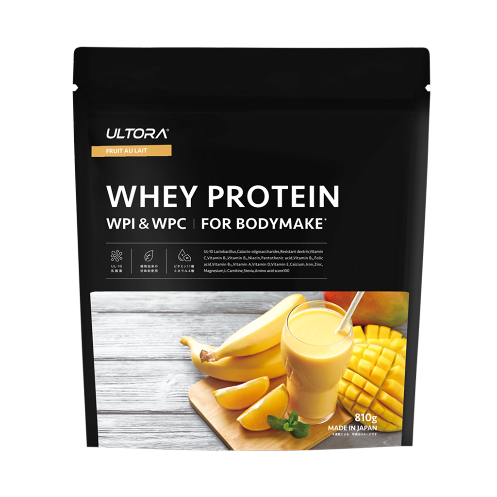 ホエイプロテイン フォー ボディメイク　フルーツオレ風味　810g