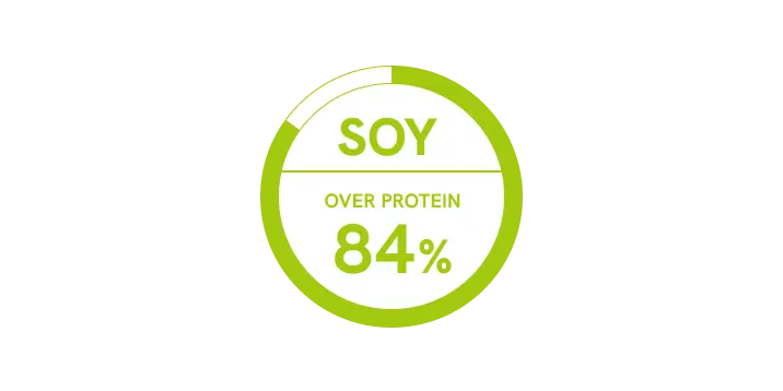 SOY OVER PROTEIN 84%