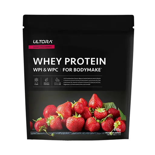 ホエイプロテイン フォー ボディメイク　クリアストロベリー風味　810g