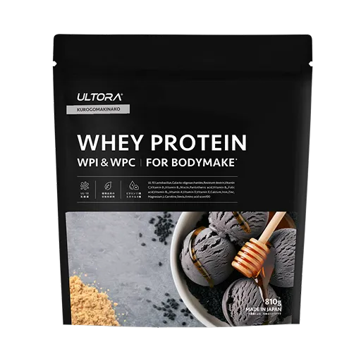 ホエイプロテイン フォー ボディメイク　黒ゴマきなこ風味　810g