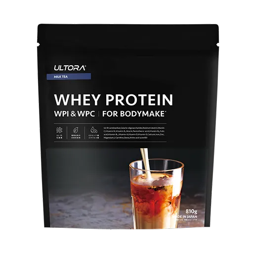 ホエイプロテイン フォー ボディメイク　ミルクティー風味　810g
