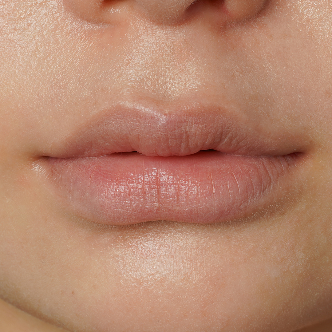uneven nudie lip set