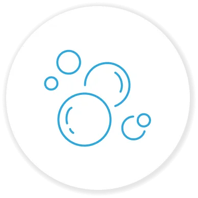 uruasオールインワンソープの強み 濃密もちもち泡で摩擦レス洗浄