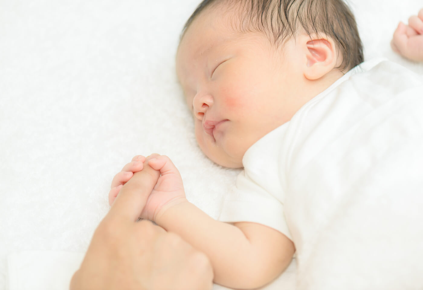 赤ちゃんが安心して使える uruasオールインワンソープの使用イメージ