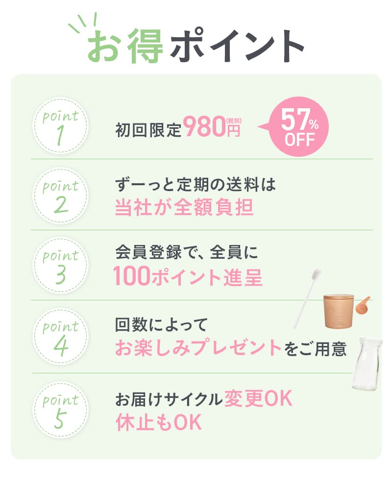 お得ポイント