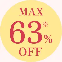 MAX 63% OFF
