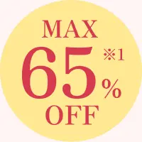 MAX 65% OFF