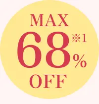 MAX 68% OFF