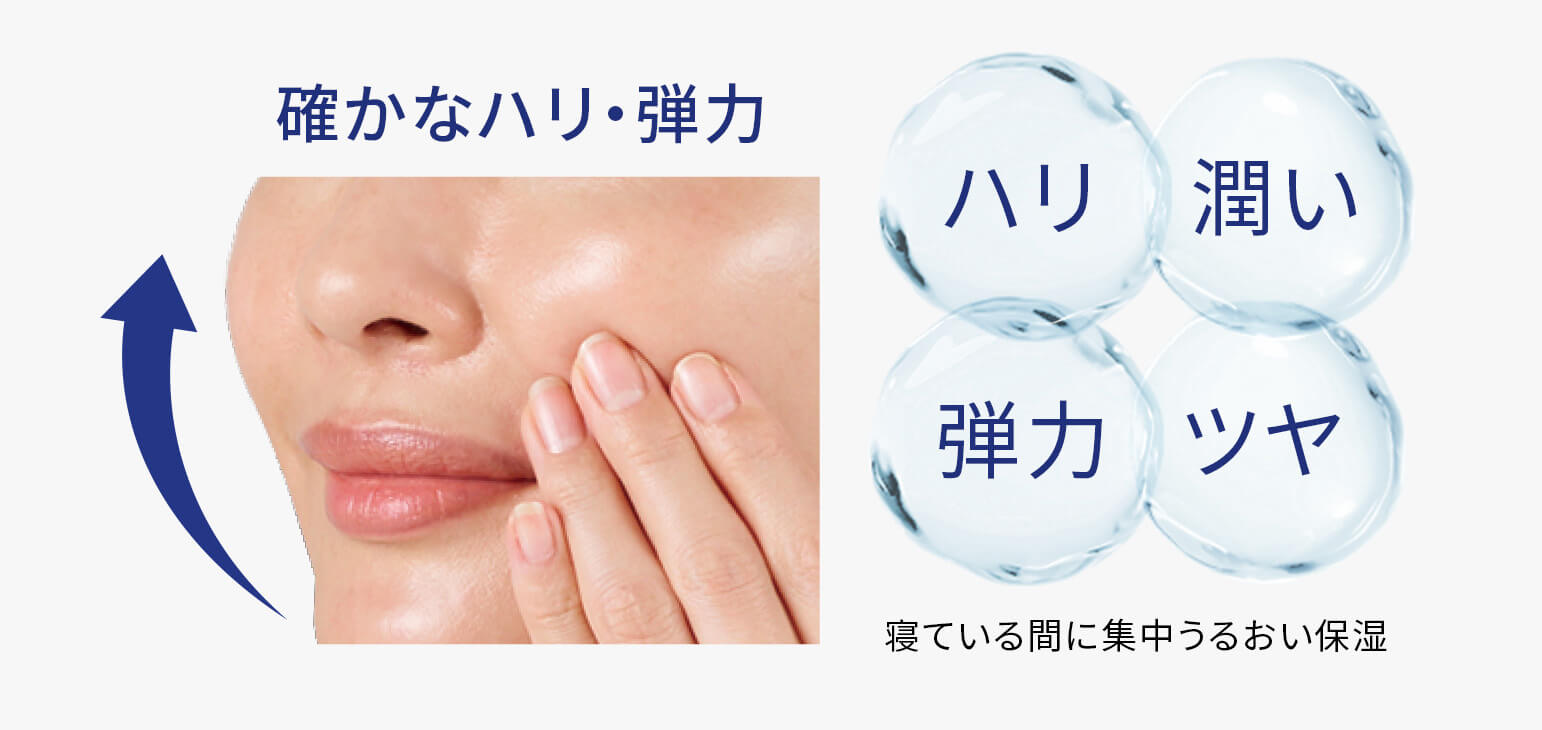 ぷるんっひんやり！うるおい・弾力・ハリ・ツヤ肌に