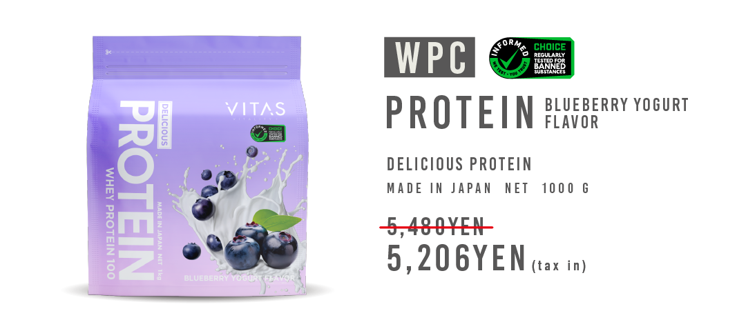 PROTEIN(WPC) ブルーベリーヨーグルト