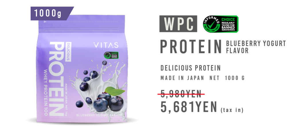 PROTEIN(WPC) ブルーベリーヨーグルト