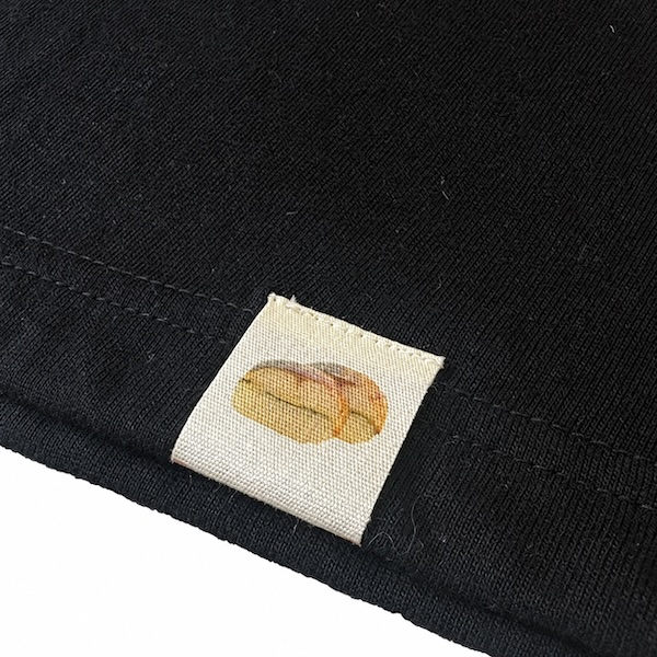 若廣 そばさばTシャツ〈BLACK〉 サイズ: M