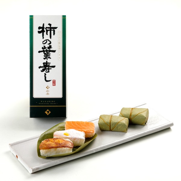 柿の葉寿し（のどぐろ・小鯛の笹漬け・ます）