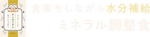 食事をしながら水分補給ミネラル調整食