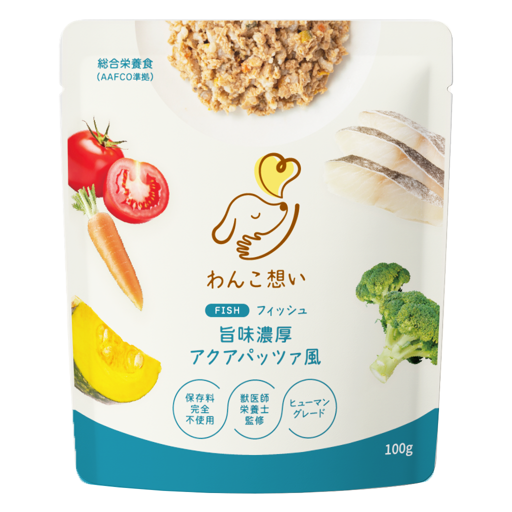 わんこ想い フィッシュ　旨味濃厚アクアパッツァ風 わんこ想い