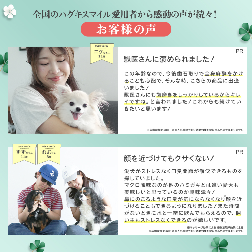 ハグキスマイル