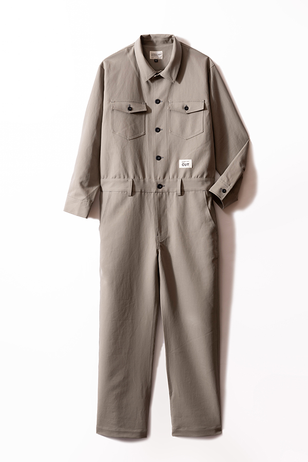 CUT JUMPSUIT COTTON DOUBLE CLOTH SIZE: XS
