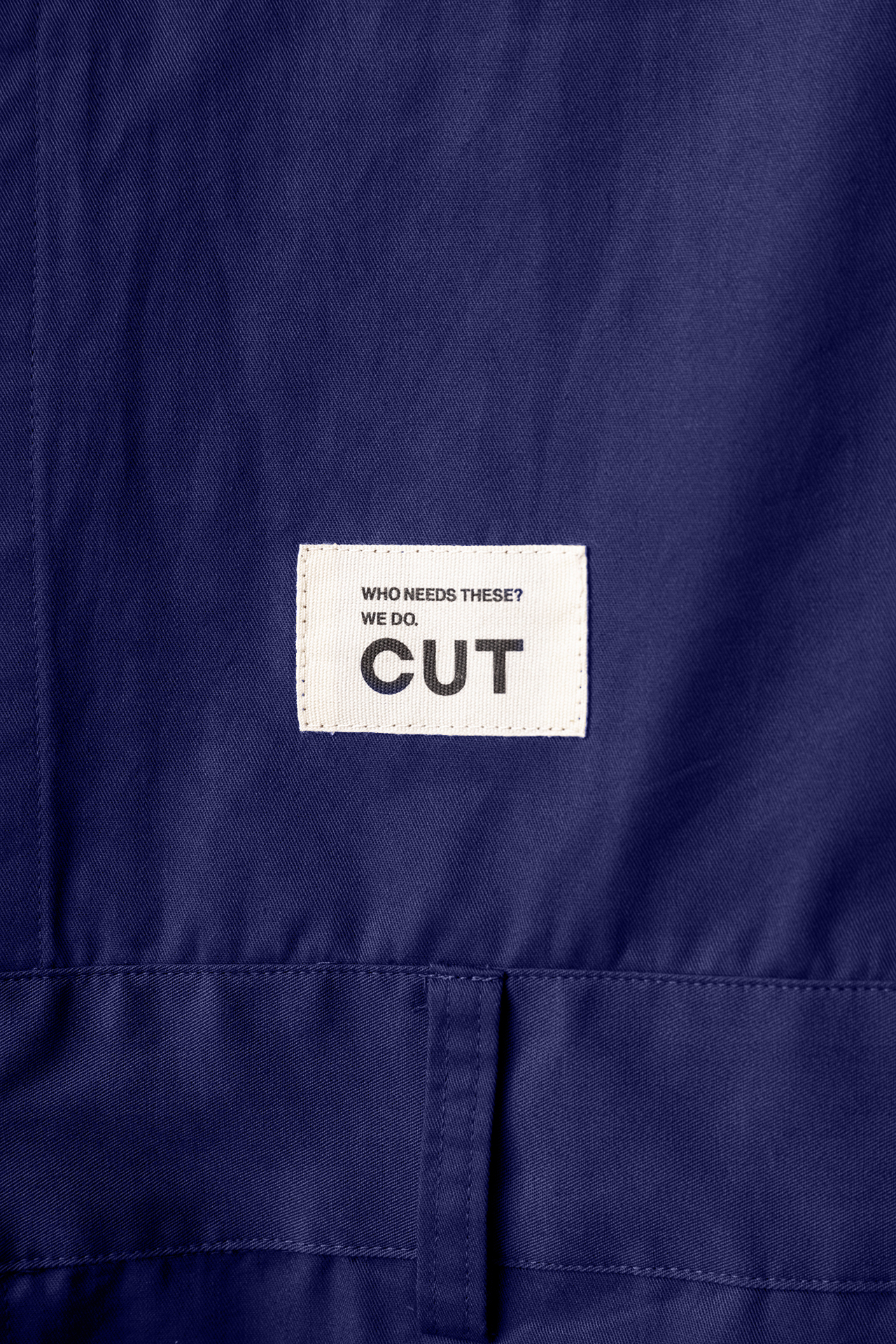 CUT JUMPSUIT COMBED BURBERRY / NAVY SIZE: XS