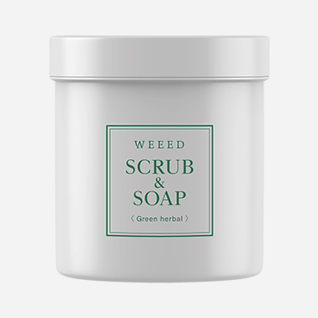 WEEED 医薬部外品 スクラブ&ソープ500g