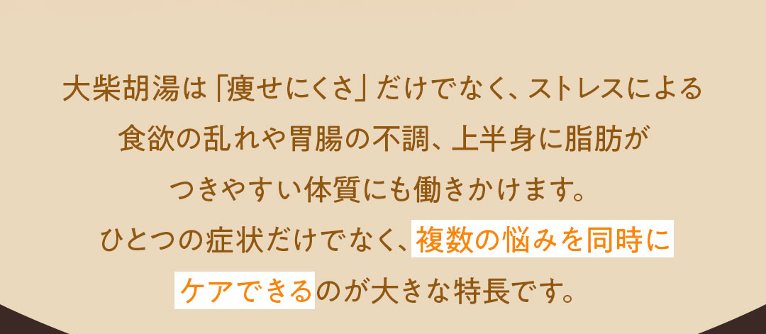 大柴胡湯錠SPのメカニズム