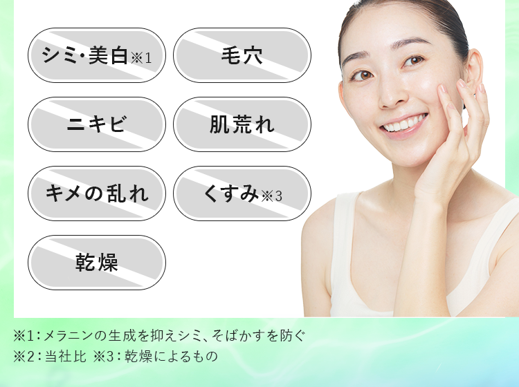 シミ･美白※1