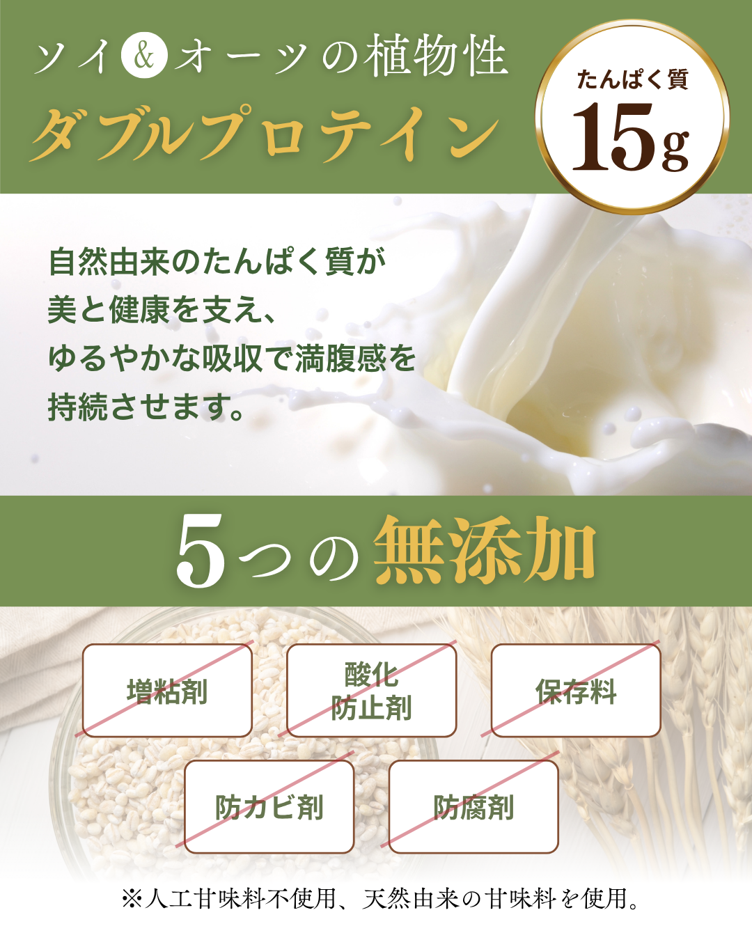 ボタニカルプロテイン 黒ごまきな粉風味